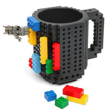 Load image into Gallery viewer, 350ml DIY bloques de construcción juguete tazas de leche tazas de café Compatible Legoings equipo creativo iluminar juguetes para niños regalos de cumpleaños
