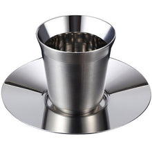 Load image into Gallery viewer, Espresso Mugs 80ml 160ml Set of 2 ,Stainless Steel Espresso Cups Set, Insulated Tea Coffee Mugs Double Wall Cups Dishwasher Safe
